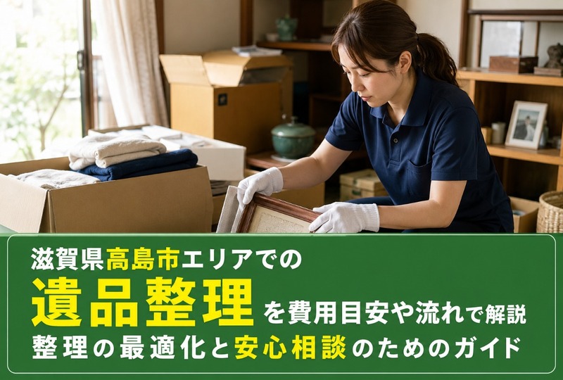 画像340：滋賀県高島市エリアでの遺品整理を費用目安や流れで解説｜整理の最適化と安心相談のためのガイド